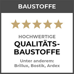 Hochwertige Baustoffe